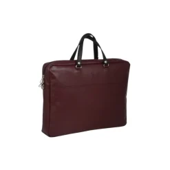 Frandi Cartable cuir homme rouge,noir ou gold -><noscript><img width=