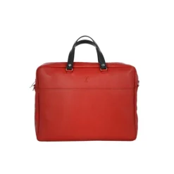 Frandi Cartable cuir homme rouge,noir ou gold -><noscript><img width=