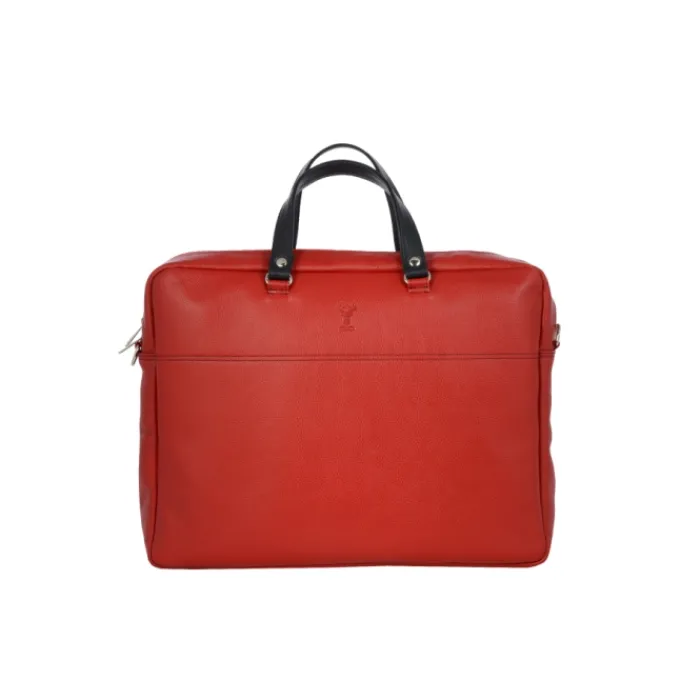 Frandi Cartable cuir homme rouge,noir ou gold ->Homme Porte-Documents Cuir | Sac-Sacoches Cuir