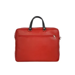 Frandi Cartable cuir homme rouge,noir ou gold -><noscript><img width=