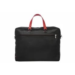 Frandi Cartable cuir homme rouge,noir ou gold -><noscript><img width=