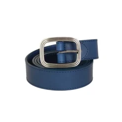 Frandi Ceinture bleu avec boucle ovale><noscript><img width=