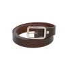 Frandi Ceinture cuir femme chocolat, gold ou noir - Ceinture cuir 25229>Femme Ceinture Cuir Femme