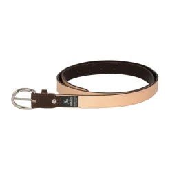 Frandi Ceinture fine avec doublure en cuir ->Femme Ceinture Cuir Femme