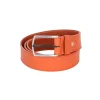 Frandi Ceinture hermes en cuir orange - Ceinture femme fine et élégante>Femme Ceinture Cuir Femme
