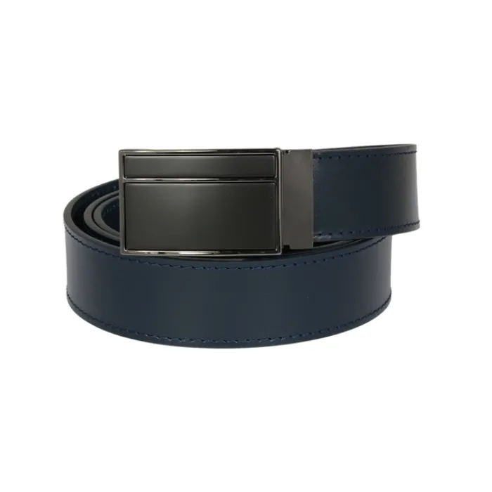 Frandi Ceinture marine boitier>Homme Ceinture En Cuir