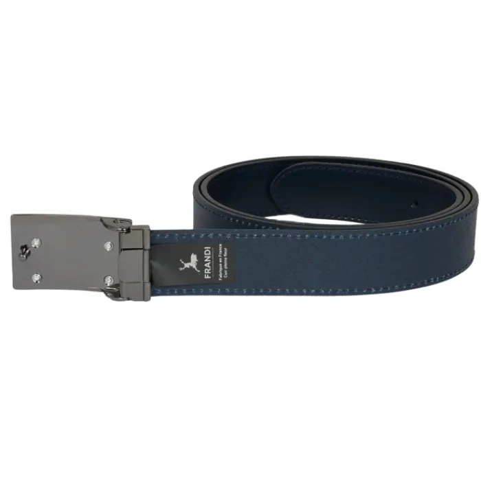 Frandi Ceinture marine boitier>Homme Ceinture En Cuir