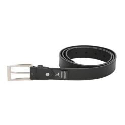 Frandi Ceinture noir en cuir - Ceinture homme en cuir végétal 3310 SP><noscript><img width=