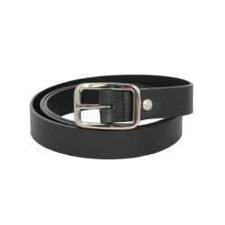 Frandi Ceinture noire cuir - Fabrication France><noscript><img width=