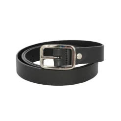Frandi Ceinture noire cuir - Fabrication France><noscript><img width=