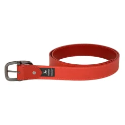 Frandi Ceinture rouge boucle ovale>Femme Ceinture Cuir Femme