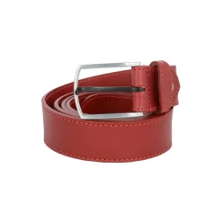 Frandi Ceinture rouge en cuir - Fabrication Française><noscript><img width=