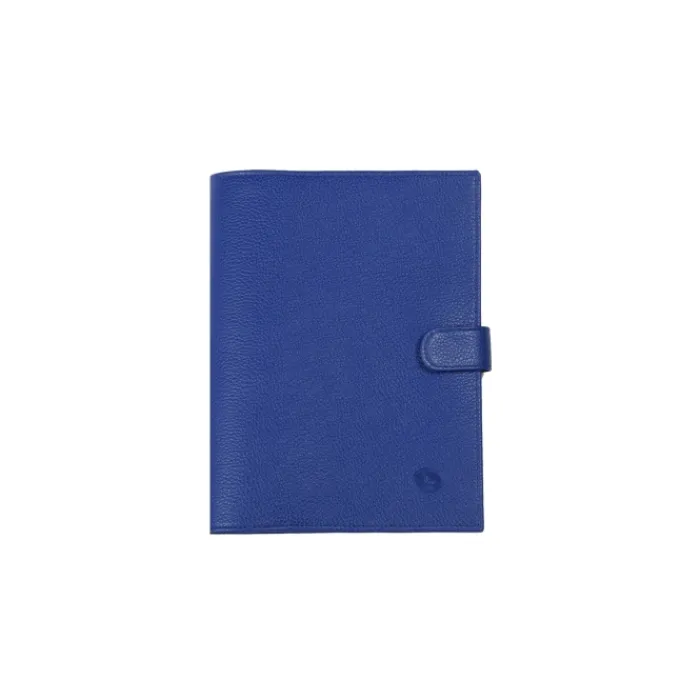 Frandi Conférencier A5 en cuir bleu>Femme Etui Cuir | Etui Cuir