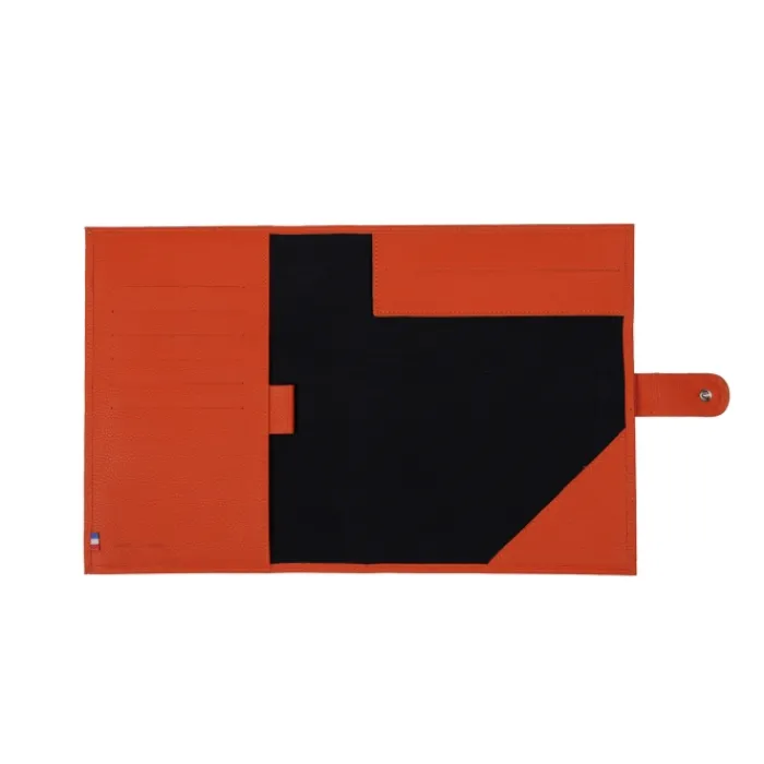 Frandi Conférencier A5 en cuir bleu>Femme Etui Cuir | Etui Cuir