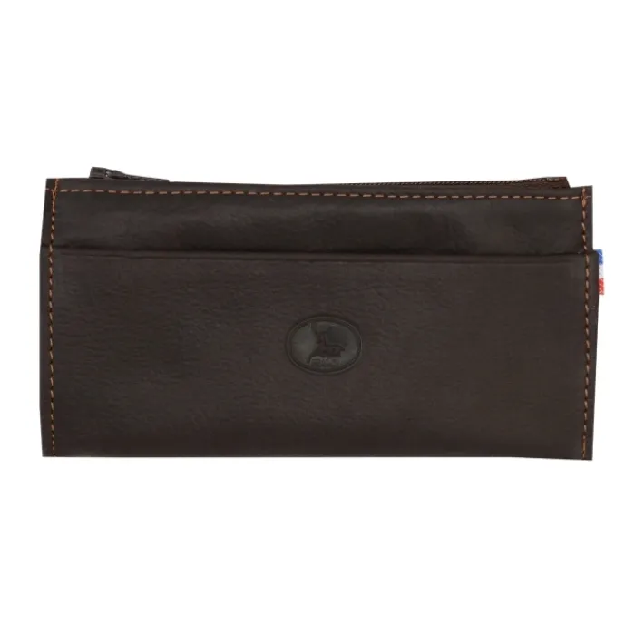 Frandi Etui clef cuir marron foncé ->Homme Etui Cuir