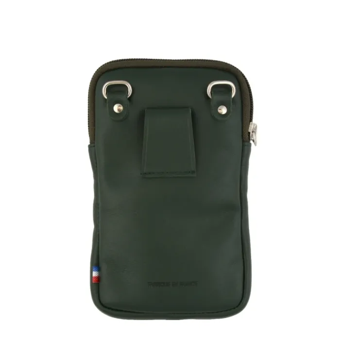 Frandi Etui téléphone en cuir lisse>Femme Sac Cuir