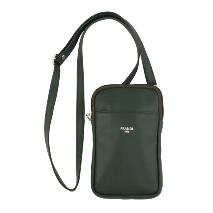 Frandi Etui téléphone en cuir lisse>Femme Sac Cuir