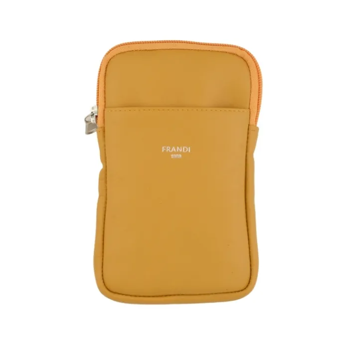 Frandi Etui téléphone en cuir lisse>Femme Sac Cuir