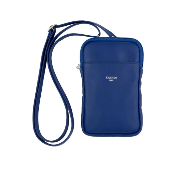 Frandi Etui téléphone en cuir lisse>Femme Sac Cuir