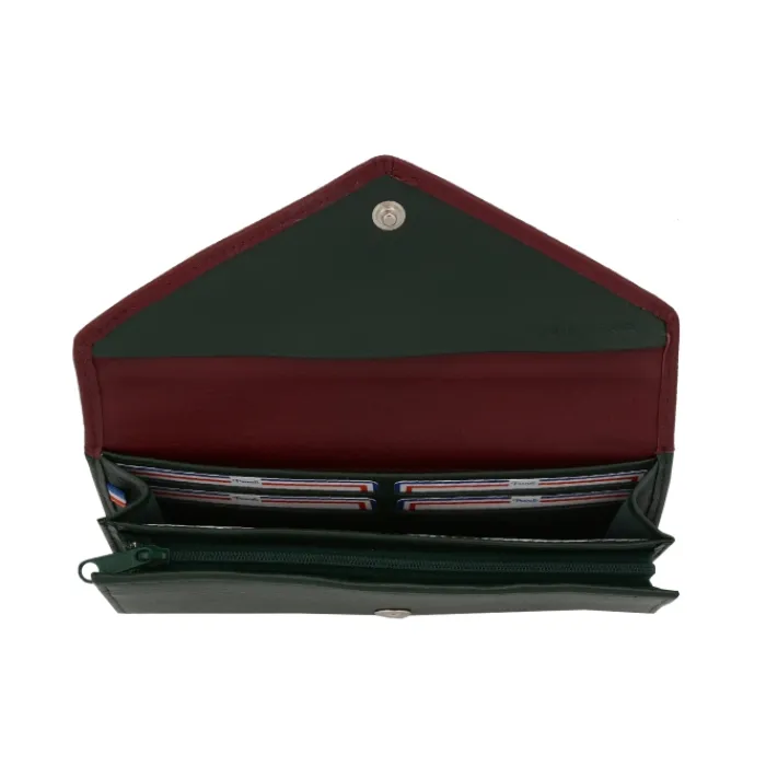 Frandi Grand portefeuille femme - portefeuille cuir - 03956>Femme Portefeuille Cuir