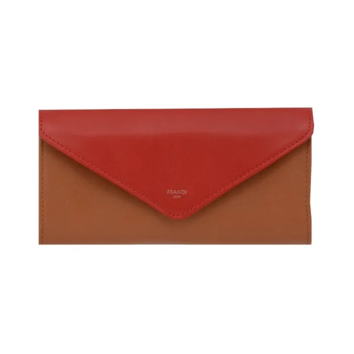 Frandi Grand portefeuille femme - portefeuille cuir - 03956>Femme Portefeuille Cuir