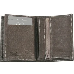 Frandi Mini portefeuille cuir gris -><noscript><img width=