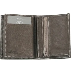 Frandi Mini portefeuille cuir gris -><noscript><img width=