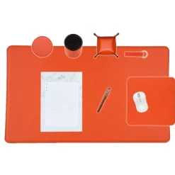 Frandi Parure de bureau 80/50 cm>Femme Sous-Main Bureau Cuir | Sous-Main Bureau
