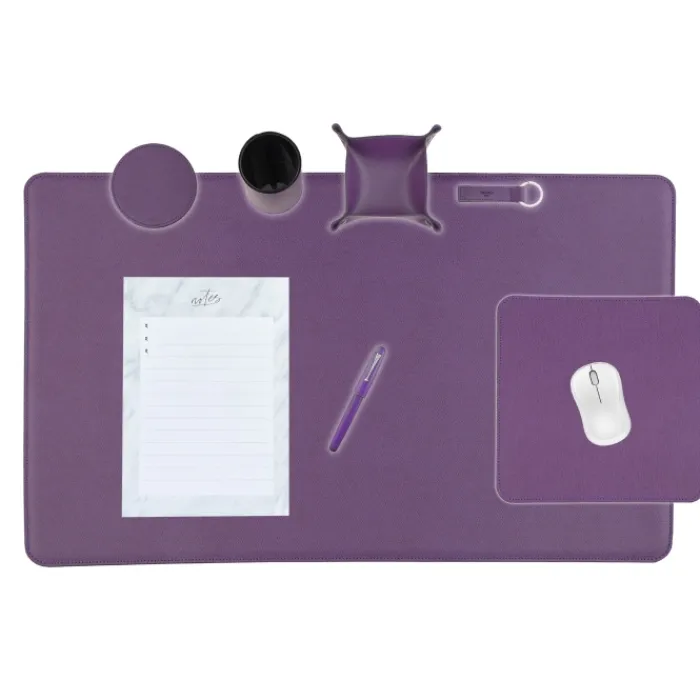 Frandi Parure de bureau 80/50 cm>Femme Sous-Main Bureau Cuir | Sous-Main Bureau