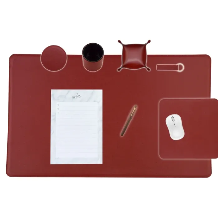 Frandi Parure de bureau 80/50 cm>Femme Sous-Main Bureau Cuir | Sous-Main Bureau
