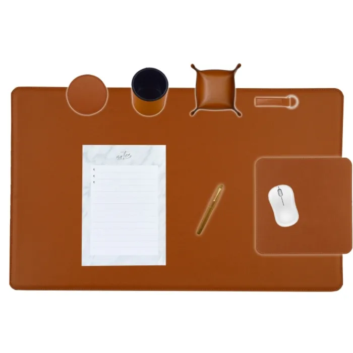 Frandi Parure de bureau 80/50 cm>Femme Sous-Main Bureau Cuir | Sous-Main Bureau