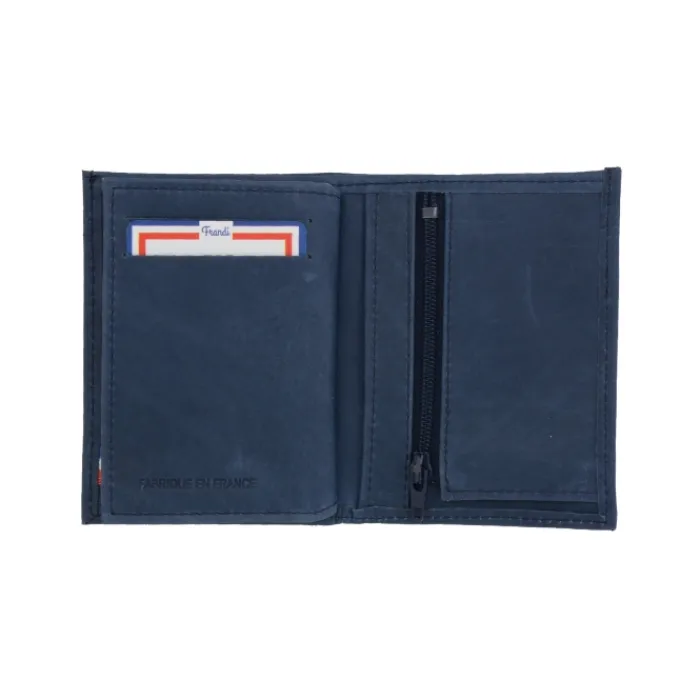 Frandi Petit portefeuille ->Homme Portefeuille Cuir