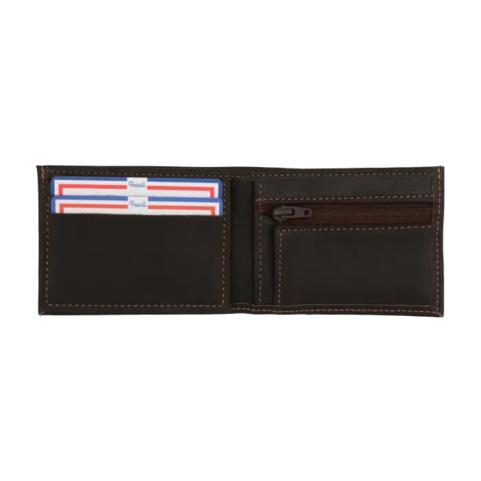 Frandi Petit portefeuille en cuir pour homme ->Homme Portefeuille Cuir