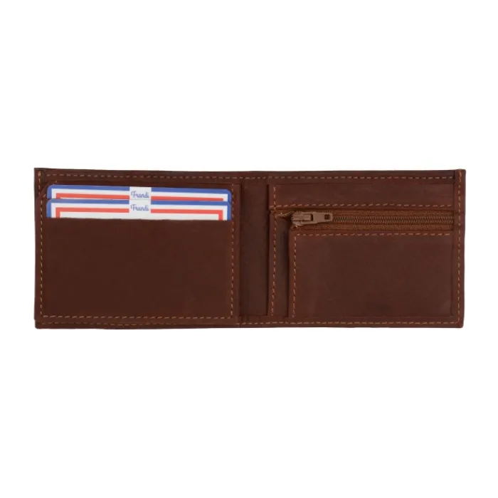 Frandi Petit portefeuille en cuir pour homme ->Homme Portefeuille Cuir