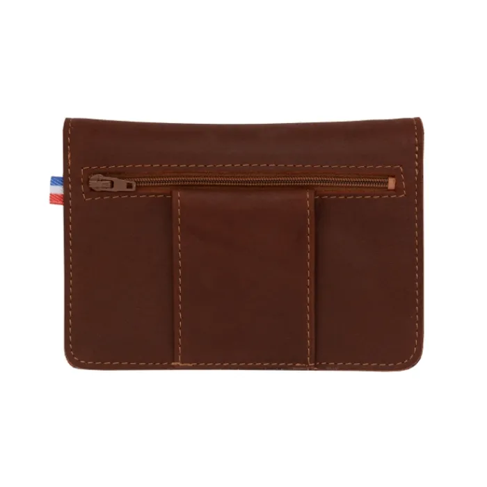 Frandi Pochette ceinture gold, noir ou marron - depuis 1930>Homme Portefeuille Cuir