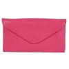 Frandi Pochette cuir rose ->Femme Pochette Cuir
