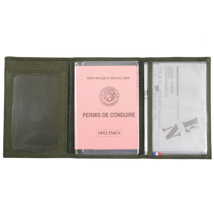 Frandi Porte carte grise homme ->Femme Porte-Papier Cuir | Porte-Papier Cuir
