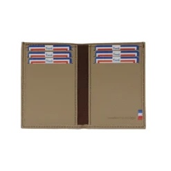 Frandi Porte carte homme en cuir bicolore -><noscript><img width=