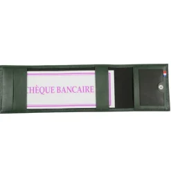 Frandi Porte chéquier compact en cuir ->Homme Porte-Chequier Cuir | Porte-ChéQuier Cuir