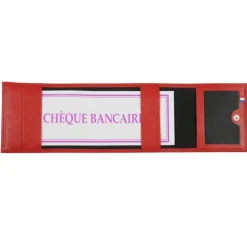 Frandi Porte chéquier compact en cuir -><noscript><img width=