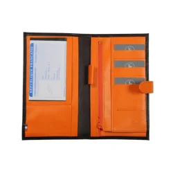 Frandi Porte chéquier cuir bicolore -><noscript><img width=