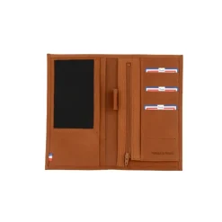 Frandi Porte chéquier cuir homme -><noscript><img width=