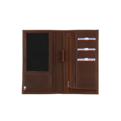 Frandi Porte chéquier cuir homme -><noscript><img width=