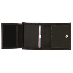 Frandi Porte monnaie 2 volets en cuir pour homme -><noscript><img width=