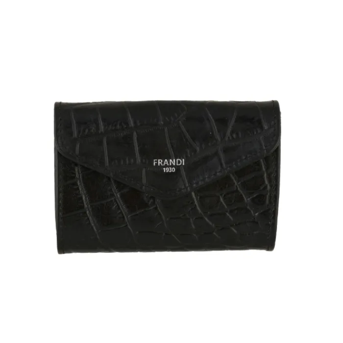 Frandi Porte monnaie Croco>Femme Porte-Monnaie Cuir