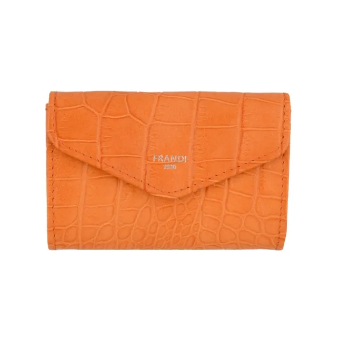 Frandi Porte monnaie Croco>Femme Porte-Monnaie Cuir