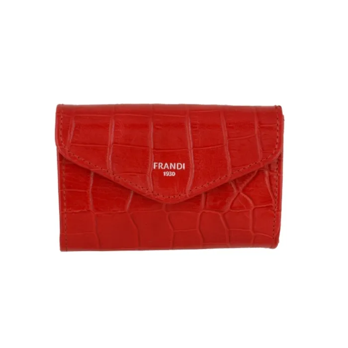 Frandi Porte monnaie Croco>Femme Porte-Monnaie Cuir