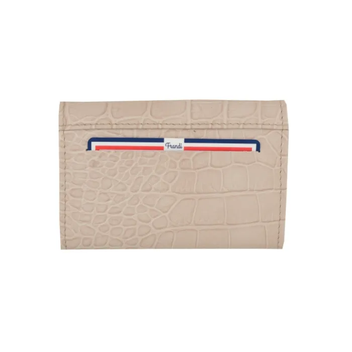 Frandi Porte monnaie Croco>Femme Porte-Monnaie Cuir