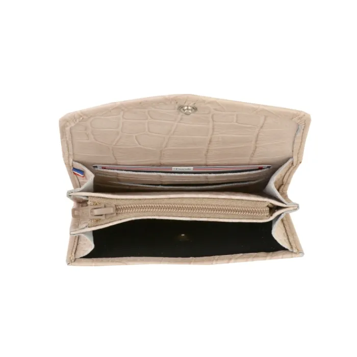Frandi Porte monnaie Croco>Femme Porte-Monnaie Cuir