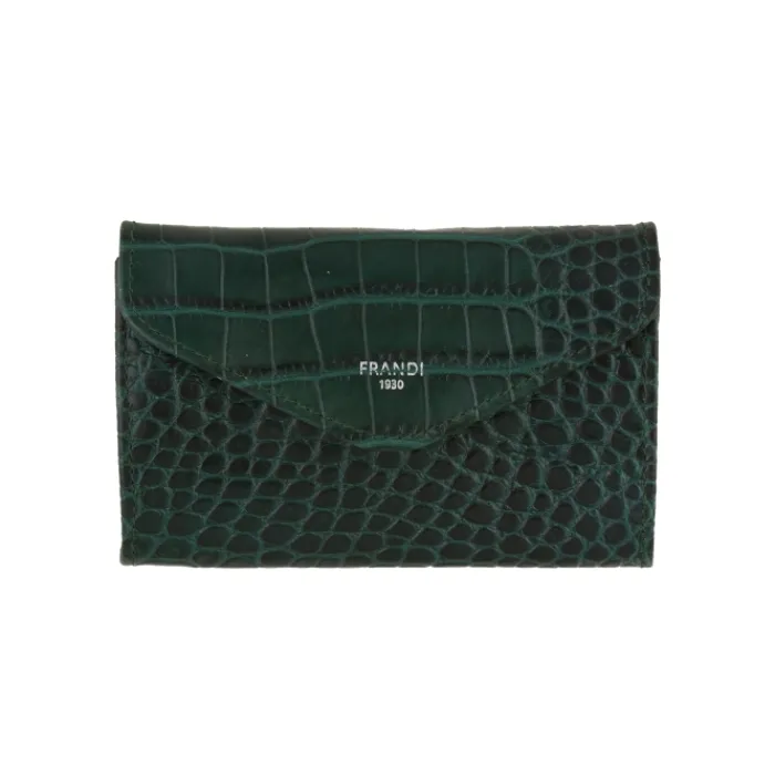 Frandi Porte monnaie Croco>Femme Porte-Monnaie Cuir